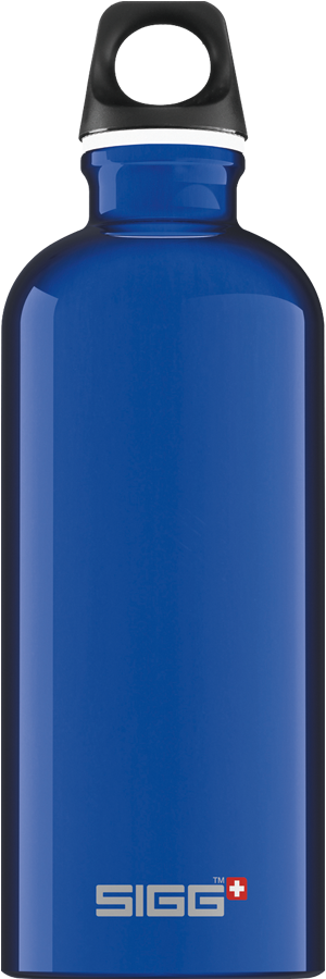 Water Bottle Traveller Dark Blue 0.6 L